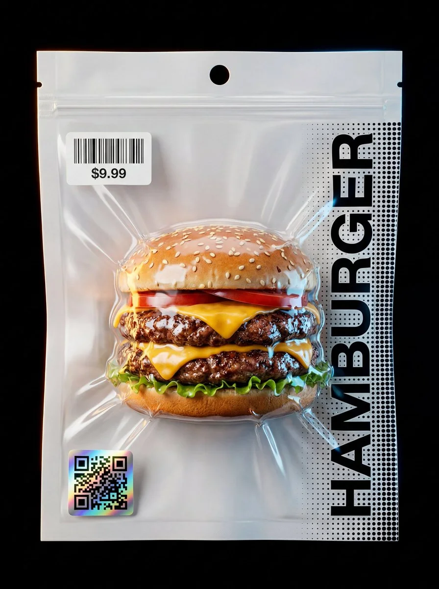 Retail pouch packaging mockup by ΛRMIN